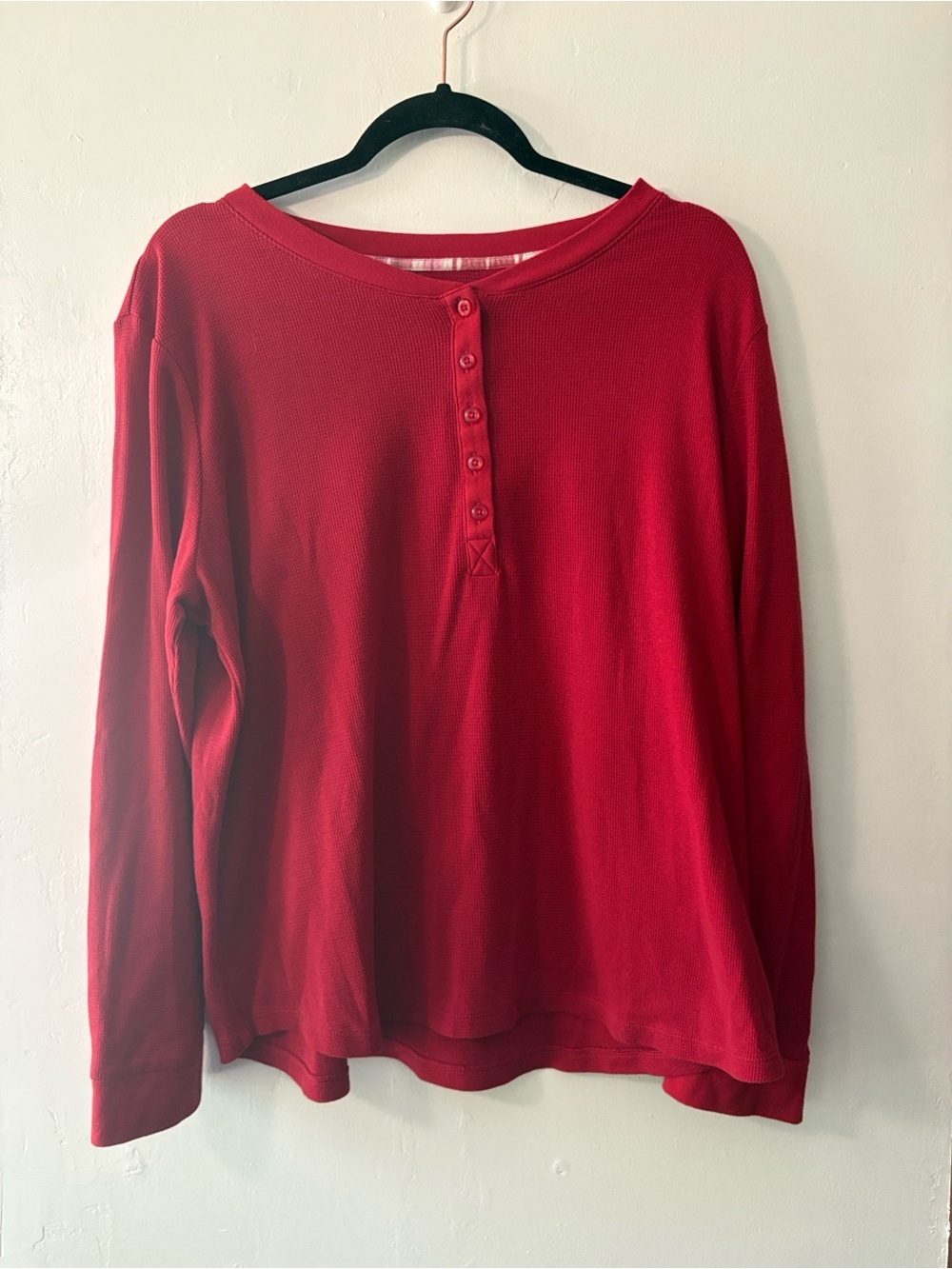 GAP Red Long Sleeve Top